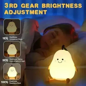 Smiling Pear Night Light - KawaiWorld
