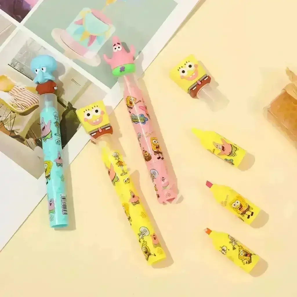SpongeBob SquarePants Themed Highlighter Pen - KawaiWorld