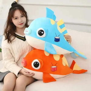 Squishy Fat Clownfish Plush Toy (45 cm) - KawaiWorld