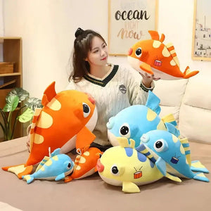 Squishy Fat Clownfish Plush Toy (45 cm) - KawaiWorld