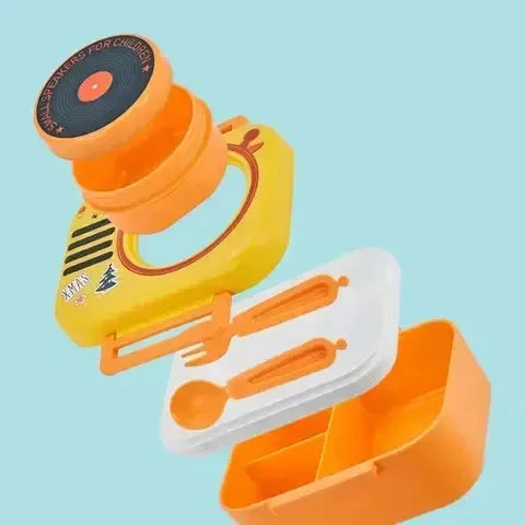 Stereo Speaker Shaped Lunch Box (680 ml) - Bear Hugs