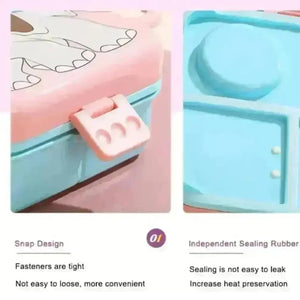 Super Animal 3D Leak-Proof Lunch Box