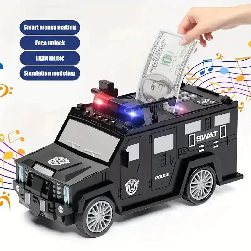 SWAT Cash Truck Piggy Bank - KawaiWorld