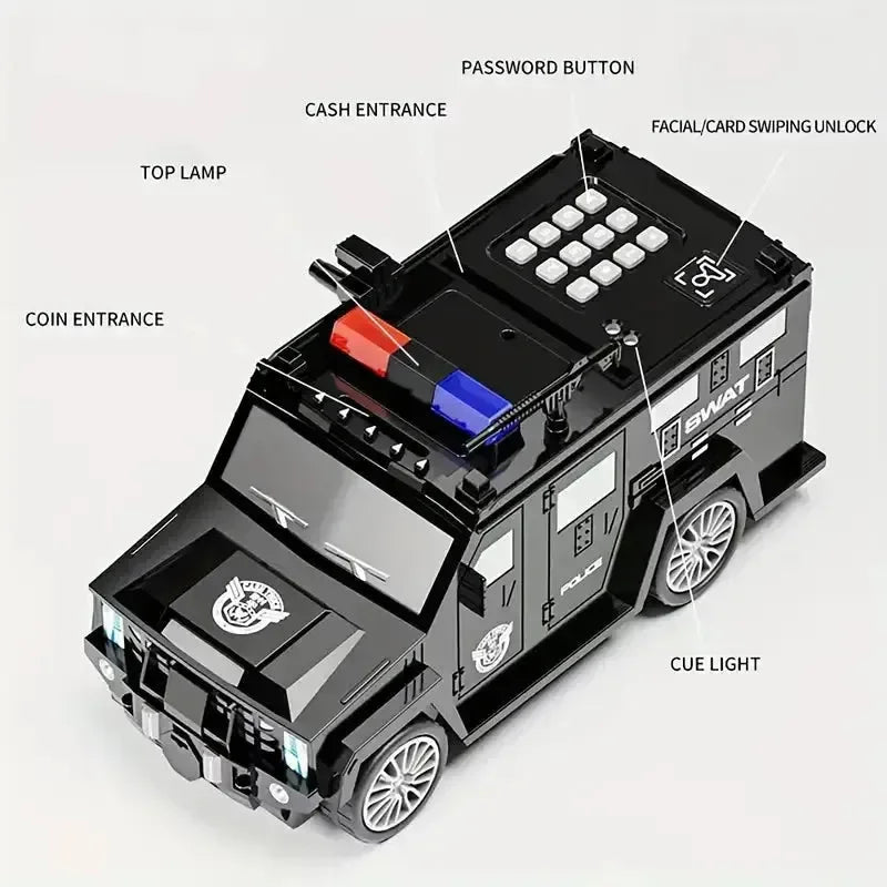 SWAT Cash Truck Piggy Bank - KawaiWorld