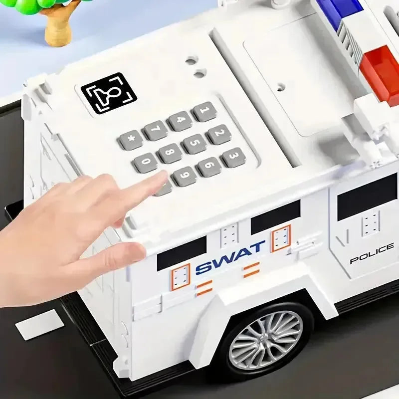 SWAT Cash Truck Piggy Bank - KawaiWorld