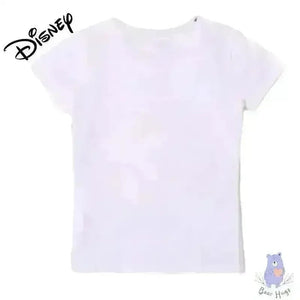 The Little Mermaid Print Crew-Neck T-shirt - KawaiWorld
