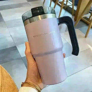 Tyeso Thermal Cup with Handle (20 oz) - Bear Hugs