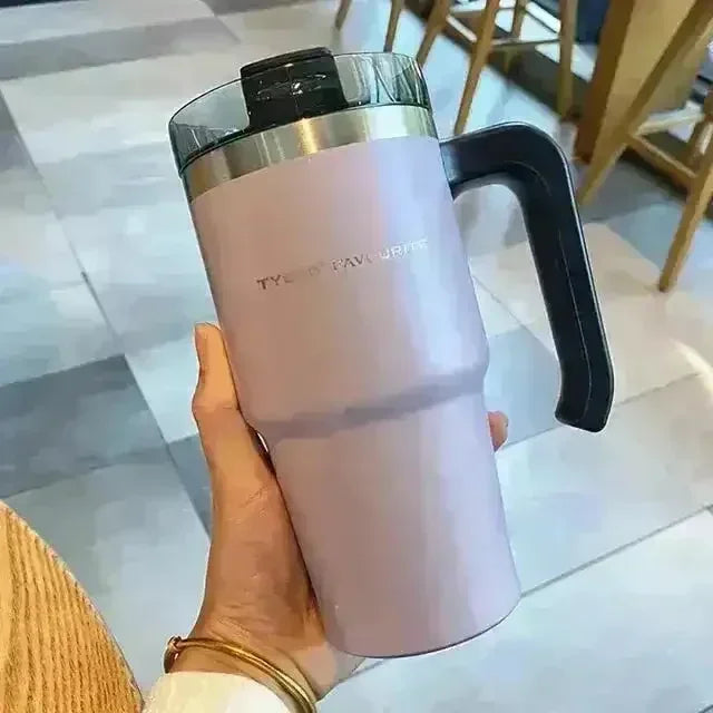 Tyeso Thermal Cup with Handle (20 oz) - Bear Hugs