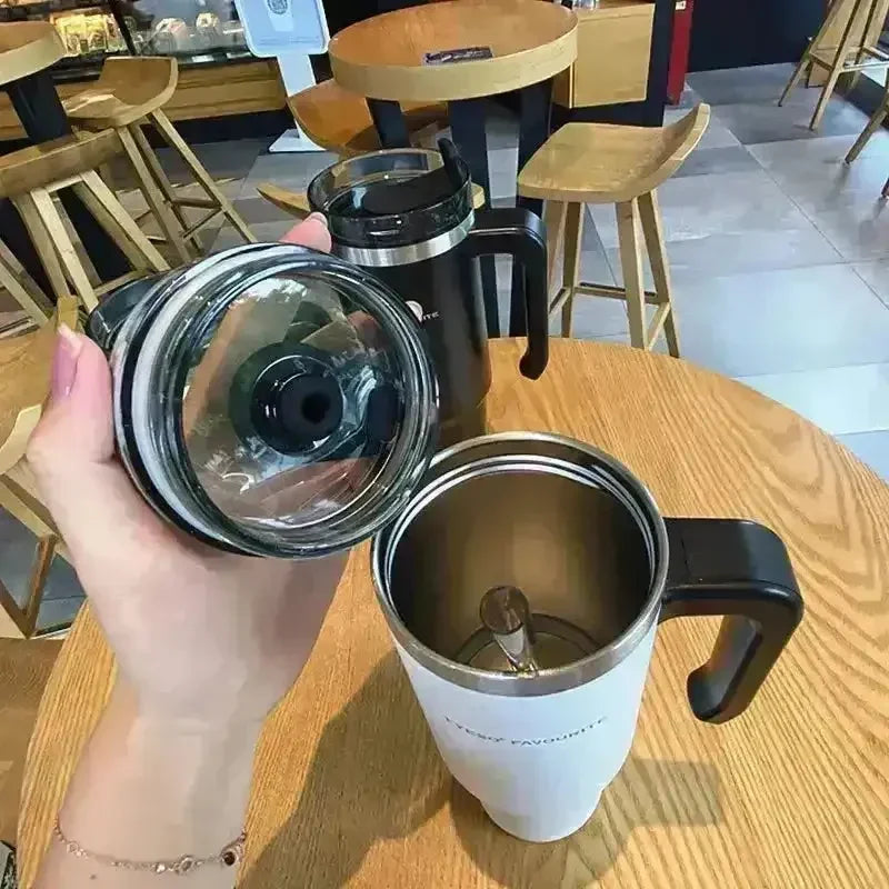 Tyeso Thermal Cup with Handle (20 oz) - Bear Hugs