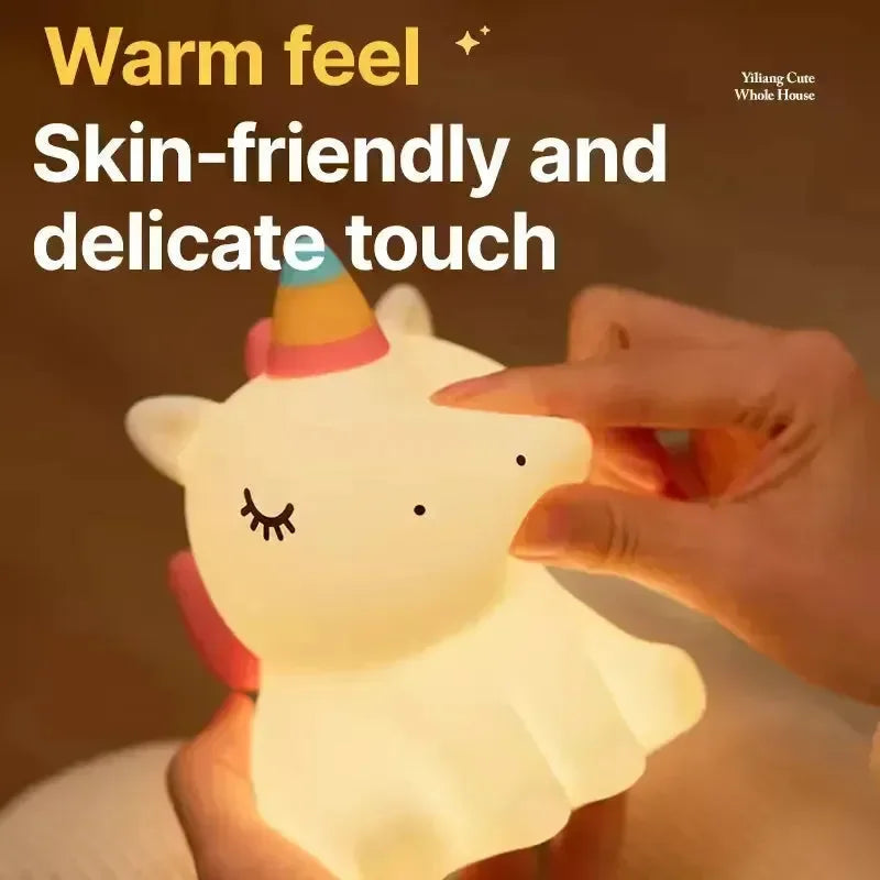 Uni Glow Unicorn Night Lamp - KawaiWorld