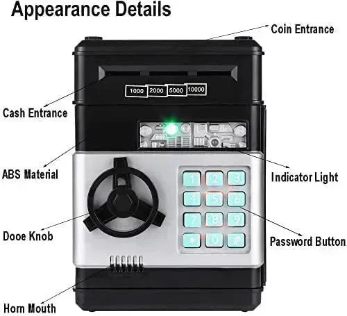 Vault Venture Locker Piggy Bank - KawaiWorld
