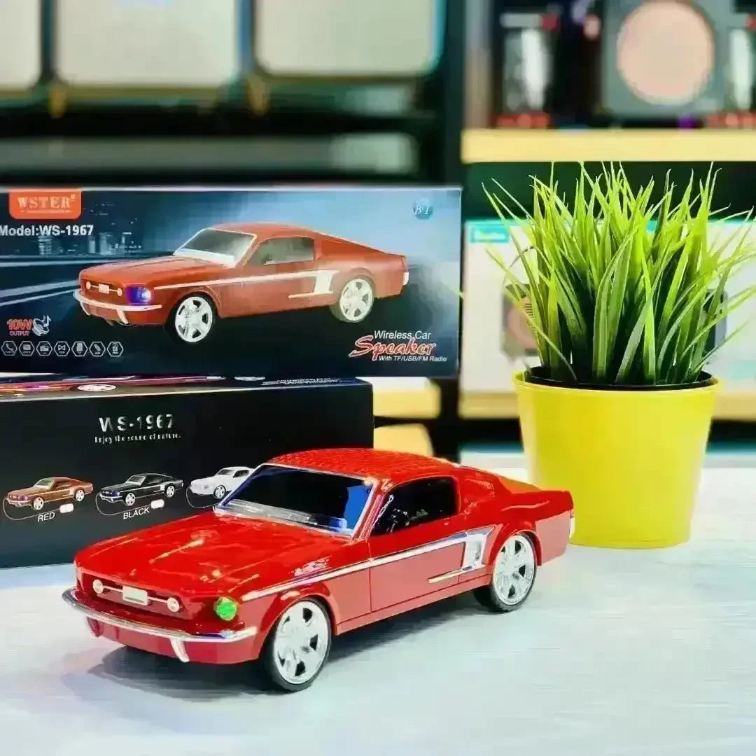 Vintage Car Shaped Bluetooth Speaker - KawaiWorld
