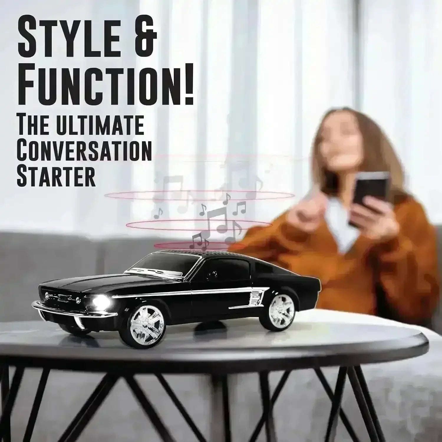 Vintage Car Shaped Bluetooth Speaker - KawaiWorld