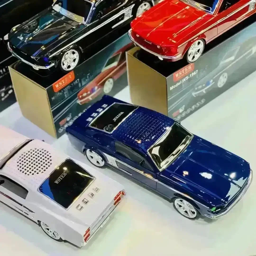Vintage Car Shaped Bluetooth Speaker - KawaiWorld