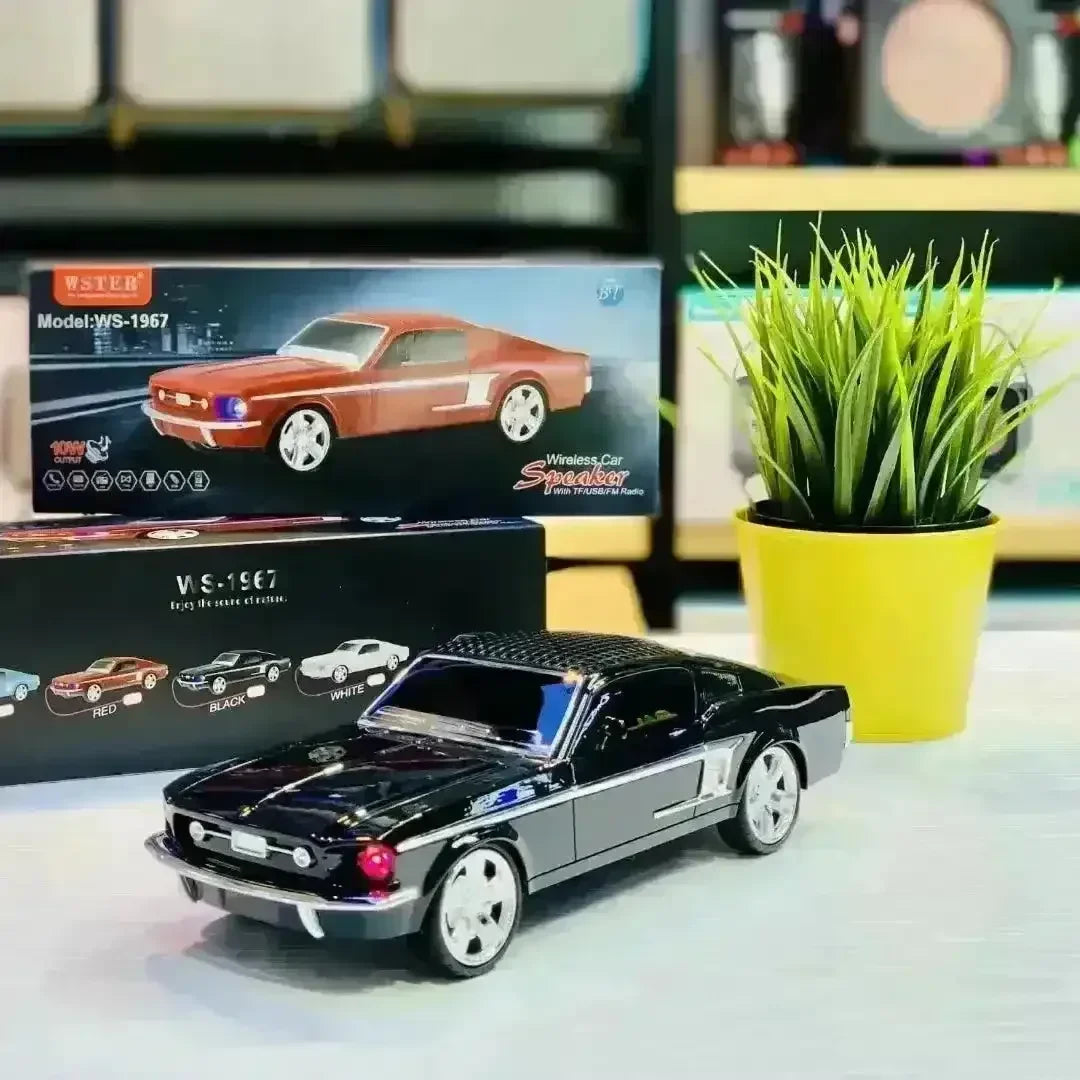 Vintage Car Shaped Bluetooth Speaker - KawaiWorld