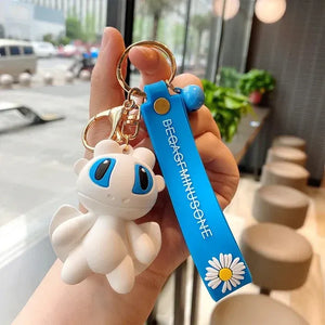 Chibi Dragon 3D Silicone Keychain & Bag Charm