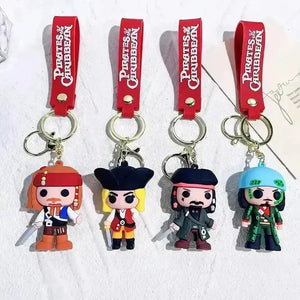 Caribbean Pirates Swag Hoist 3D Keychain