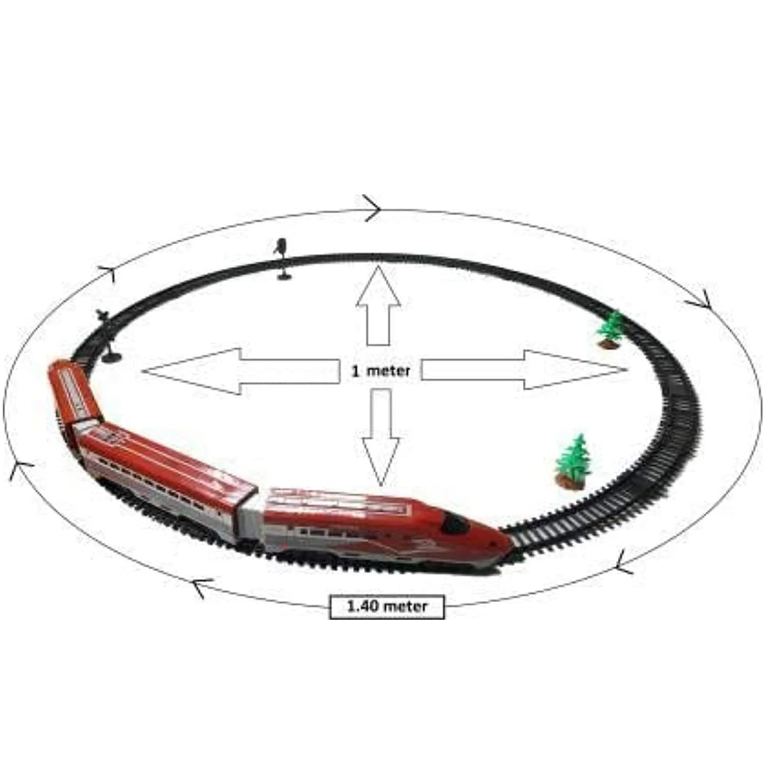 Royal Metro Express Train Set - KawaiWorld