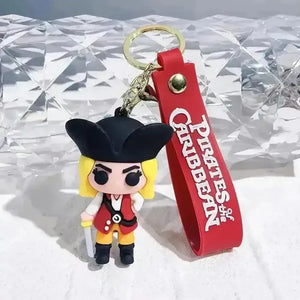 Caribbean Pirates Swag Hoist 3D Keychain