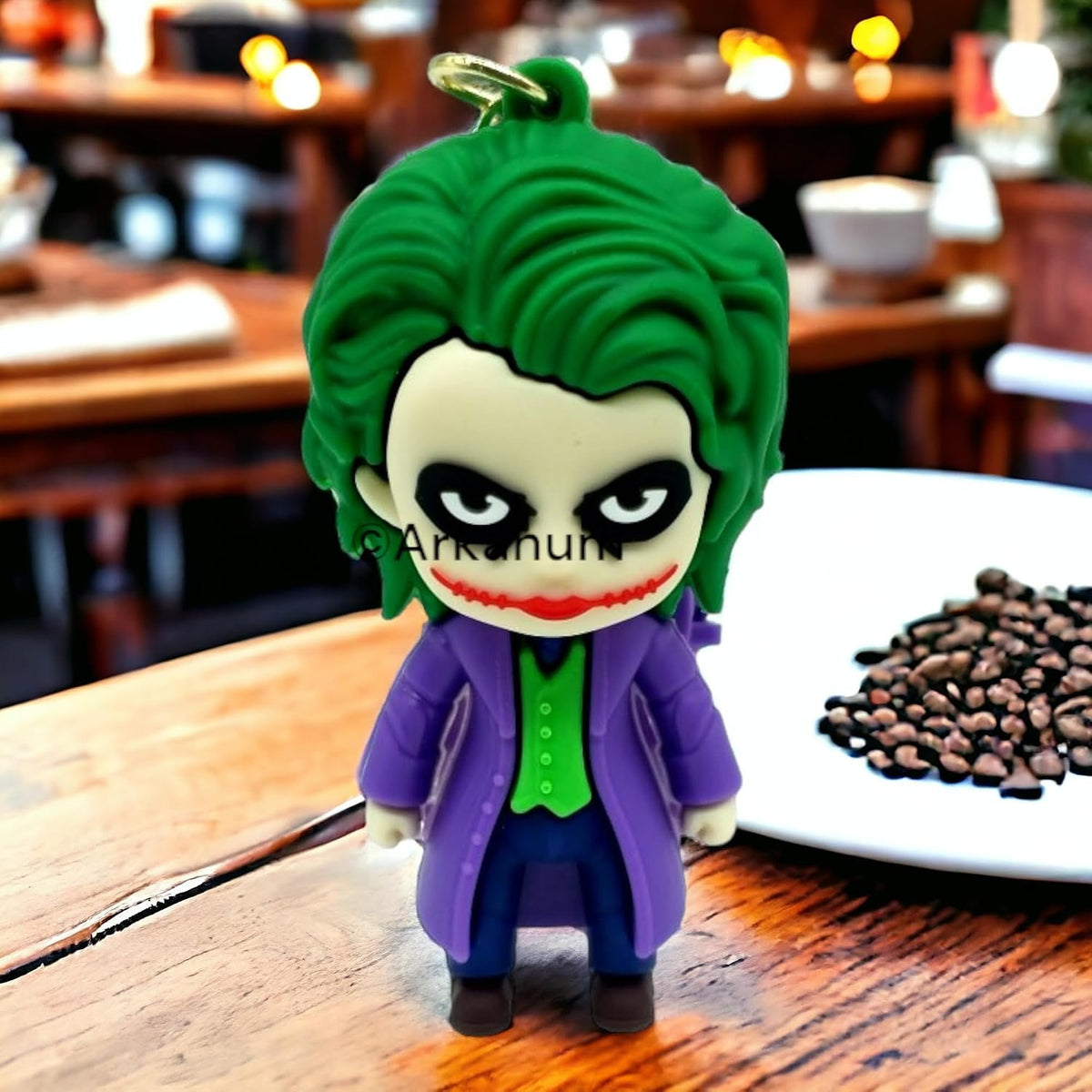 Classic Joker Villain 3D Key Chain