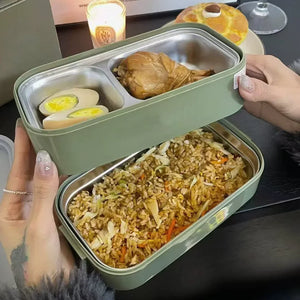 THERMOS Green Commander Lunch Box