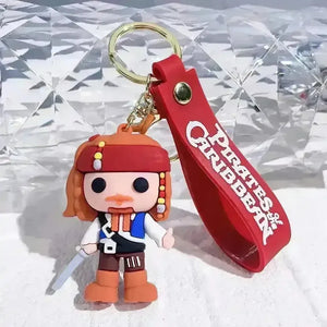 Caribbean Pirates Swag Hoist 3D Keychain