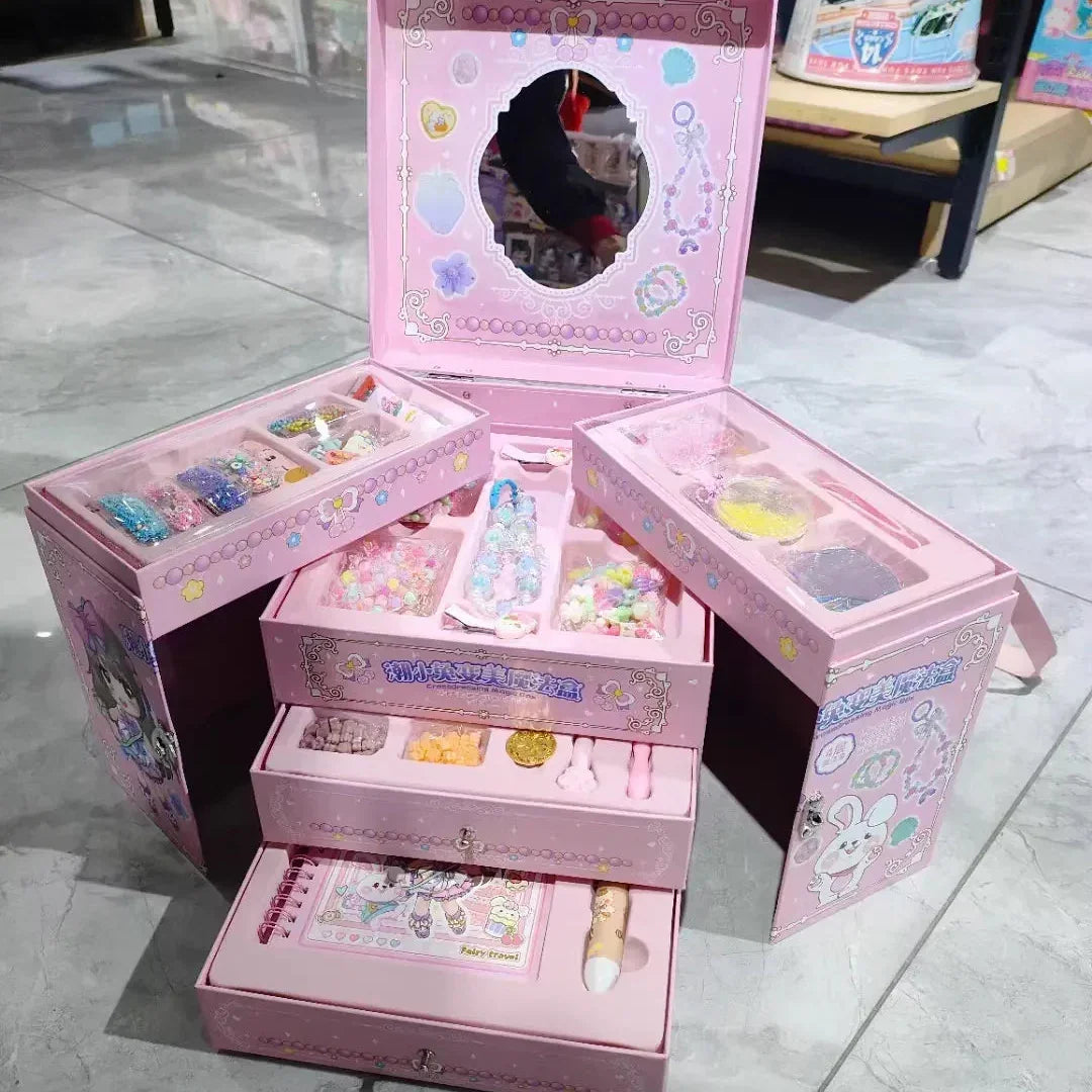 Bunny Beauty 3-Tier Make-up Box - KawaiWorld
