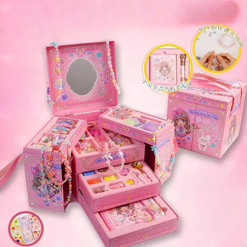 Bunny Beauty 3-Tier Make-up Box - KawaiWorld