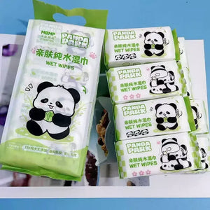 Panda Park Kawaii Pocket Wet Wipes