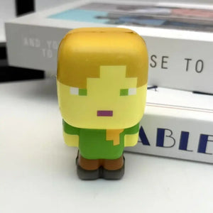 Minecraft Pixel Character Sensory Foam Squishy Toy