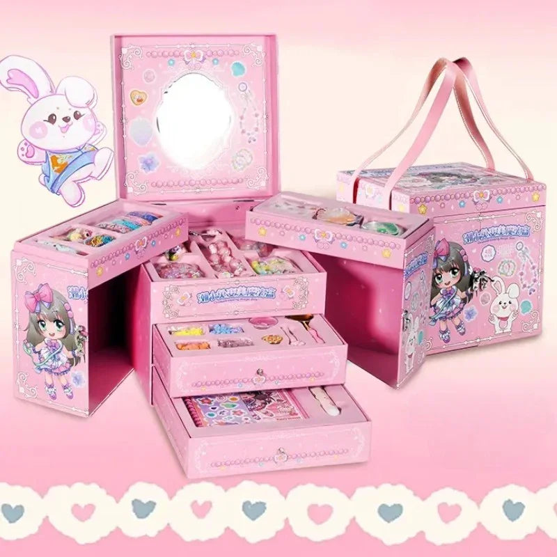 Bunny Beauty 3-Tier Make-up Box - KawaiWorld