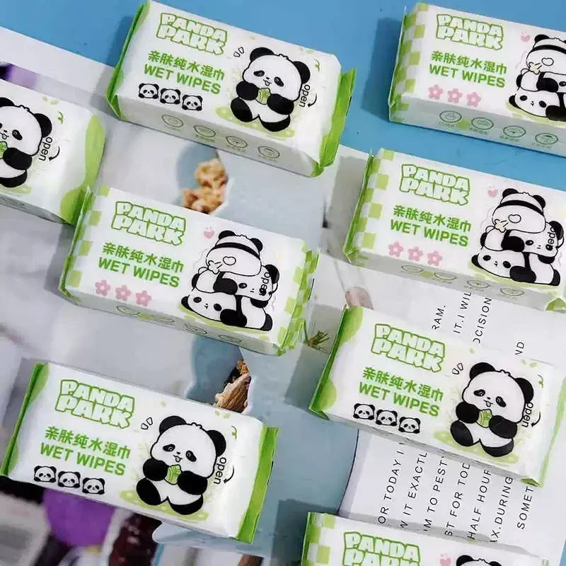 Panda Park Kawaii Pocket Wet Wipes