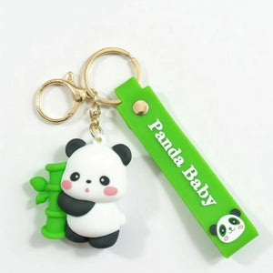 Bamboo Buddy Panda Baby 3D Keychain