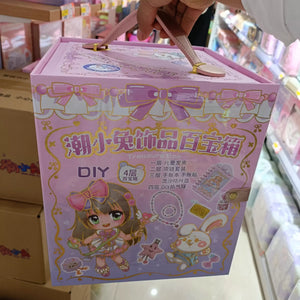 Bunny Beauty 3-Tier Make-up Box - KawaiWorld