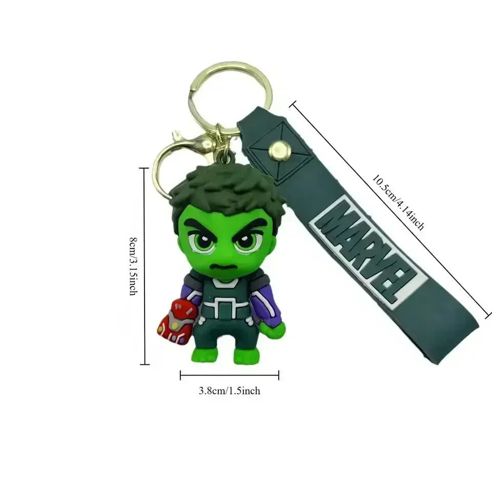 Classic MRVL Character 3D Keychain