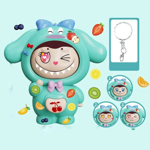Labuboo x Sanliou Face Change Keychain - KawaiWorld
