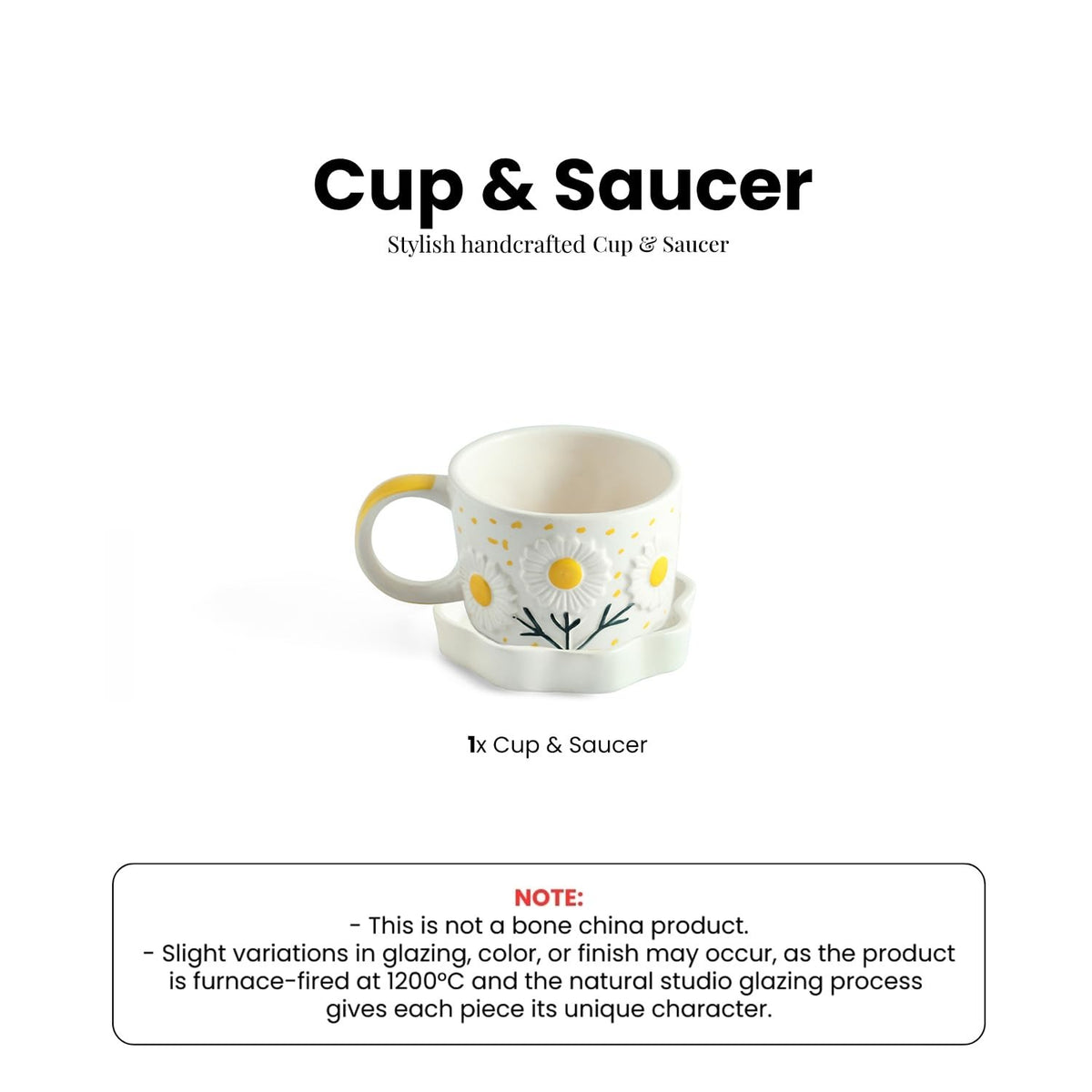 The Daisy Bloom Cup & Saucer
