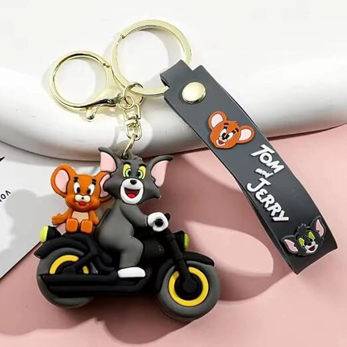 Friendly Foe Tom & Jerry Keychain