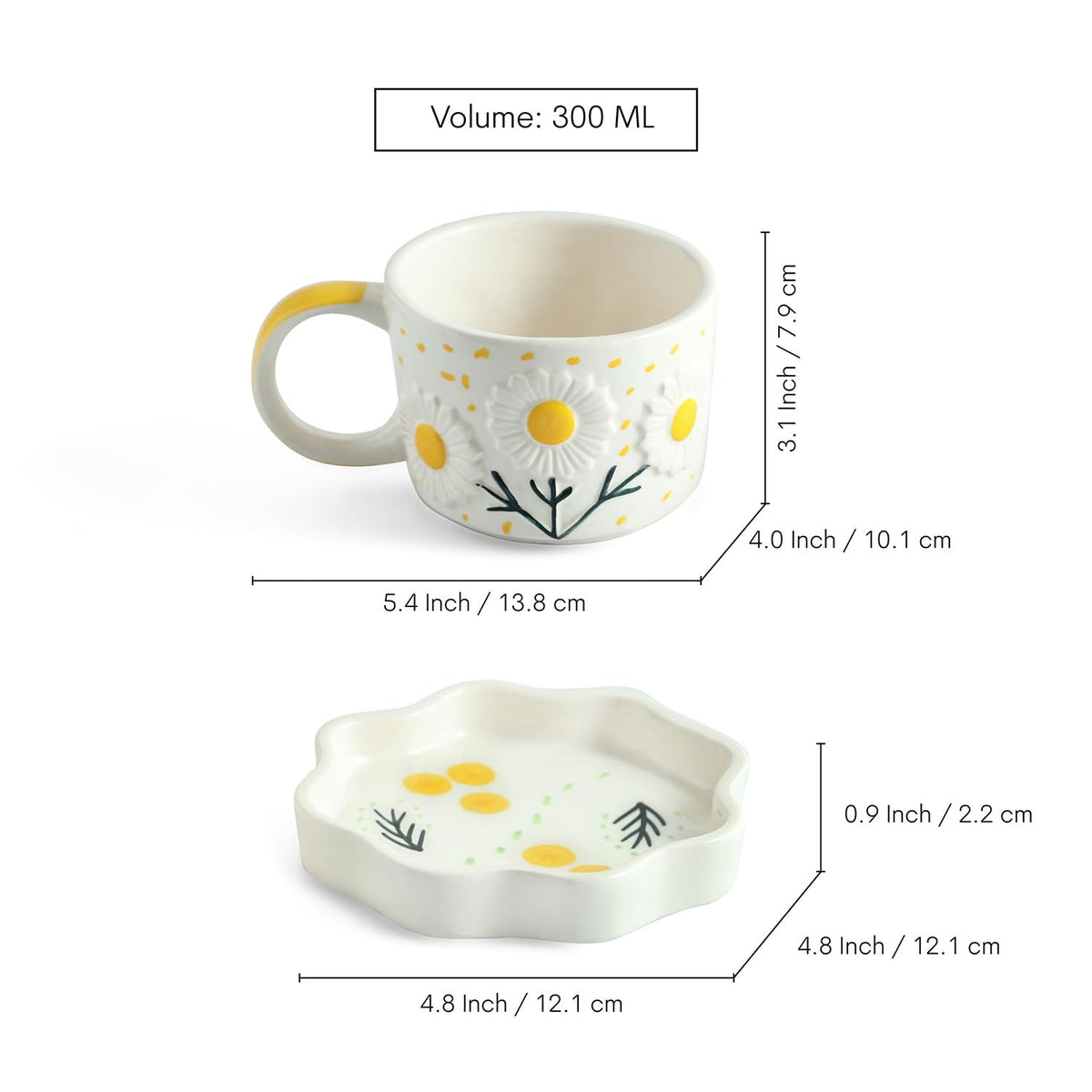 The Daisy Bloom Cup & Saucer