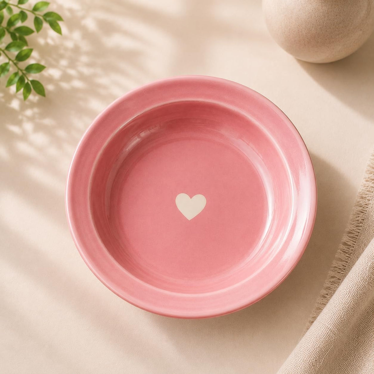 Sweetheart Ceramic Serving Plate