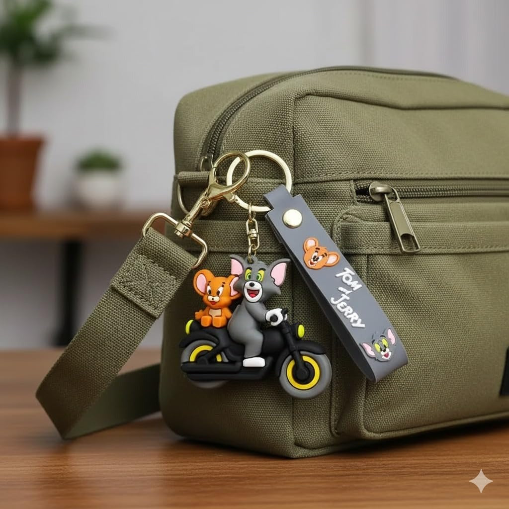 Friendly Foe Tom & Jerry Keychain