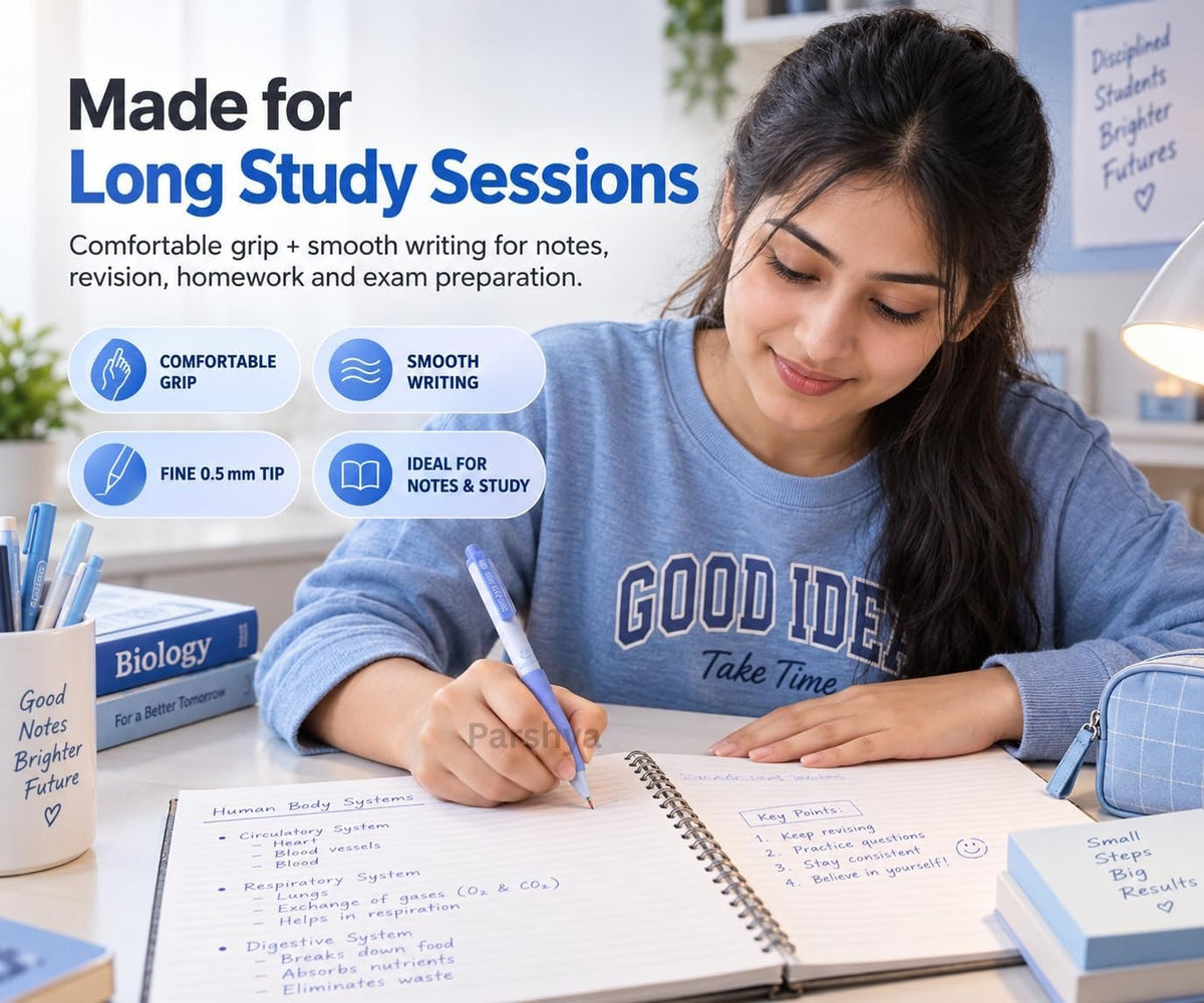CloudNine Serene Blue Aesthetic Gel Pen Set