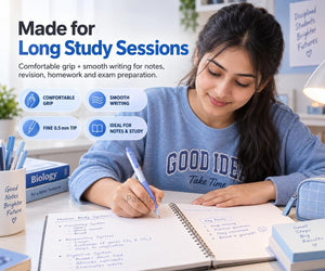 CloudNine Serene Blue Aesthetic Gel Pen Set