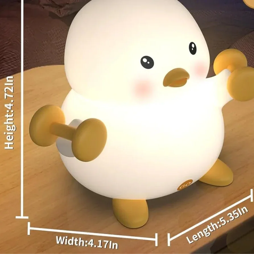 Fighting Duck Combat Quack Night Light - KawaiWorld