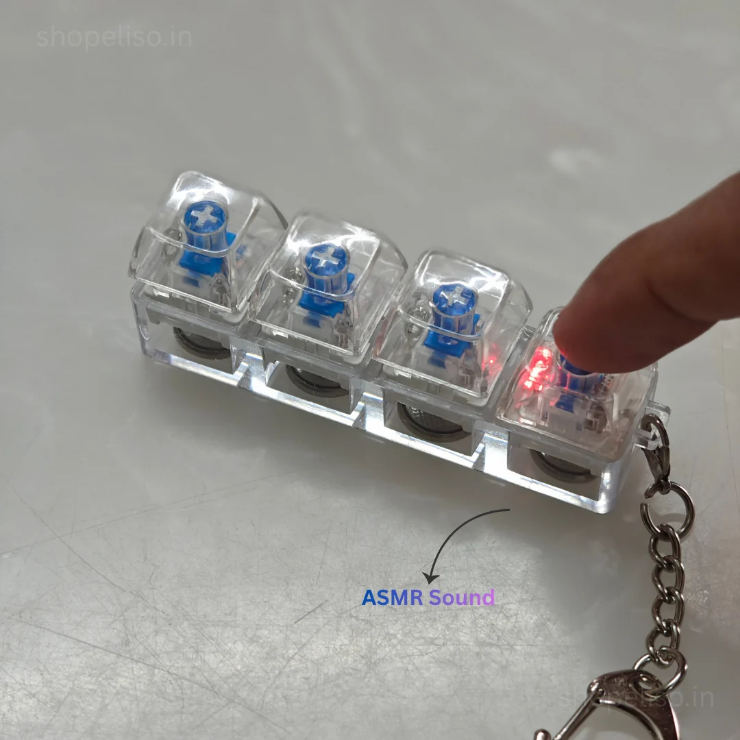 Transparent Mechanical Keyboard Switch Tester & Keyring