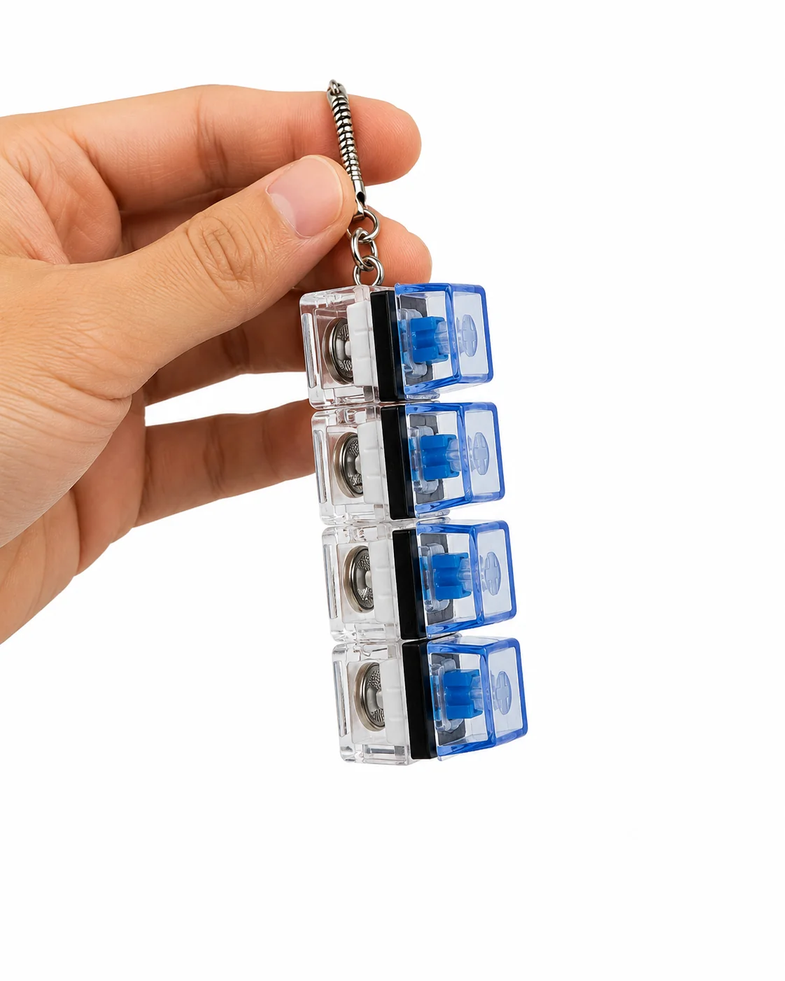 Transparent Mechanical Keyboard Switch Tester & Keyring