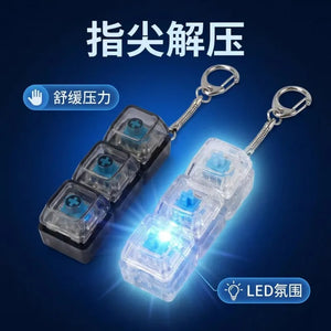 Transparent Mechanical Keyboard Switch Tester & Keyring