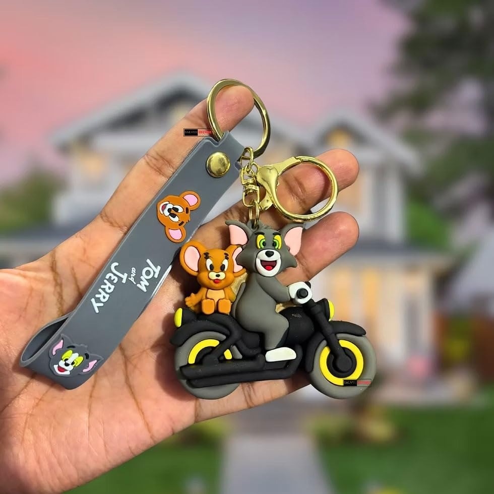 Friendly Foe Tom & Jerry Keychain