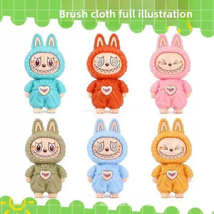 Labubu Chameleon Face Changing Keychain - KawaiWorld