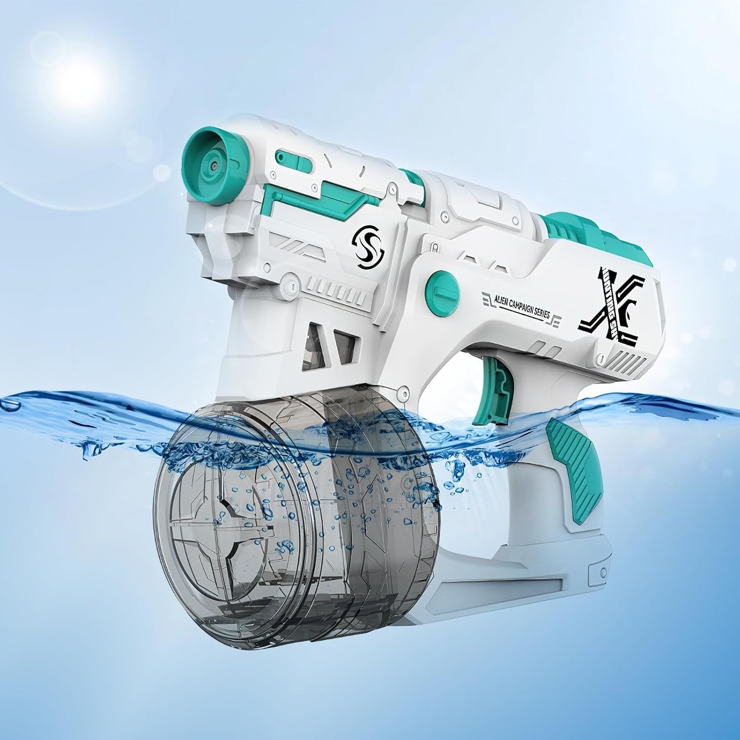 Aqua War Electric High-Speed Water Gun - KawaiWorld